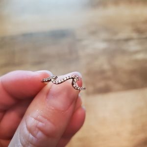 Pura Vida CZ wave ring